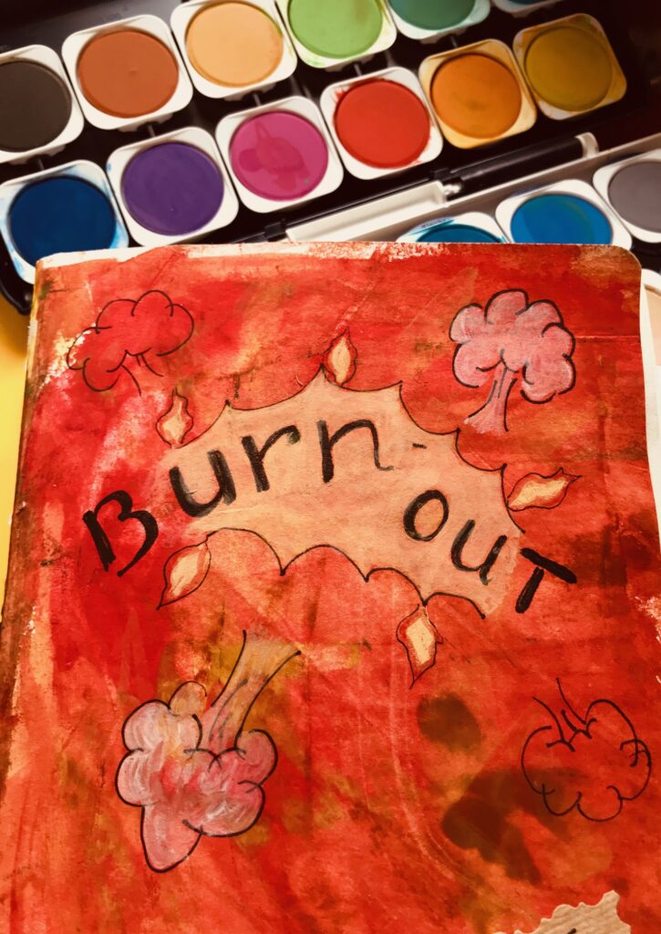 Bubble Cocoon - carnet créatif burn-out